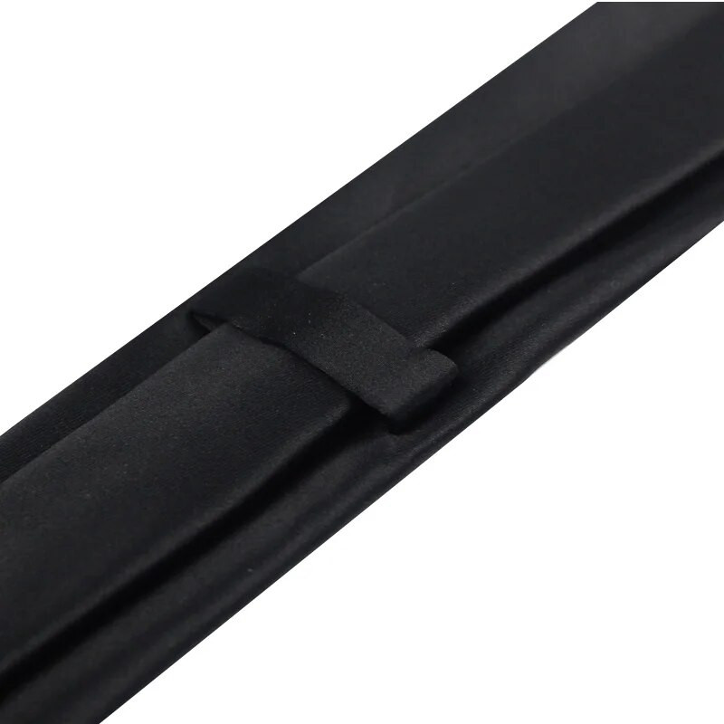 Juodi kaklaraiščiai vyrams Moteriški laisvalaikio kostiumai Solid Tie Gravatas Skinny Vyriški kaklaraiščiai Verslo vestuvėms Liekni vyriški kaklaraiščiai