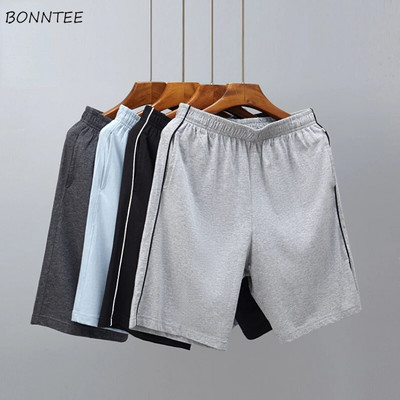 Sleep Bottoms Vyriškos vasarinės kvėpuojančios jaukios madingos kelnės Home Lounge Minimalistinės Dinamiškos Paaugliams Kietos, Paprastos Korėjos Stilingos