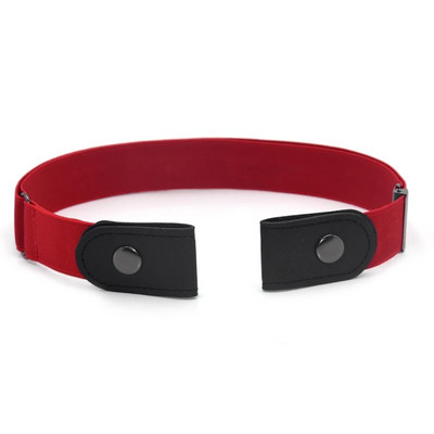 Uus Unisex pandlata elastne vöö teksapükstele, veniv vöökoht täiskasvanud naistele meestele, ilma pandlata ilma lukuvabade vöödeta