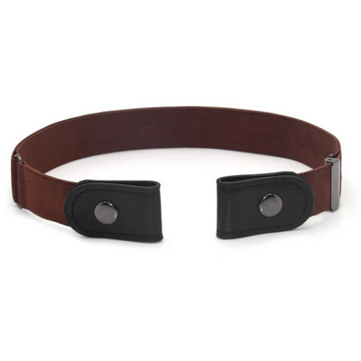 Uus Unisex pandlata elastne vöö teksapükstele, veniv vöökoht täiskasvanud naistele meestele, ilma pandlata ilma lukuvabade vöödeta