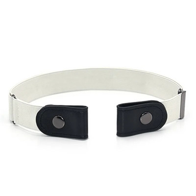 Uus Unisex pandlata elastne vöö teksapükstele, veniv vöökoht täiskasvanud naistele meestele, ilma pandlata ilma lukuvabade vöödeta