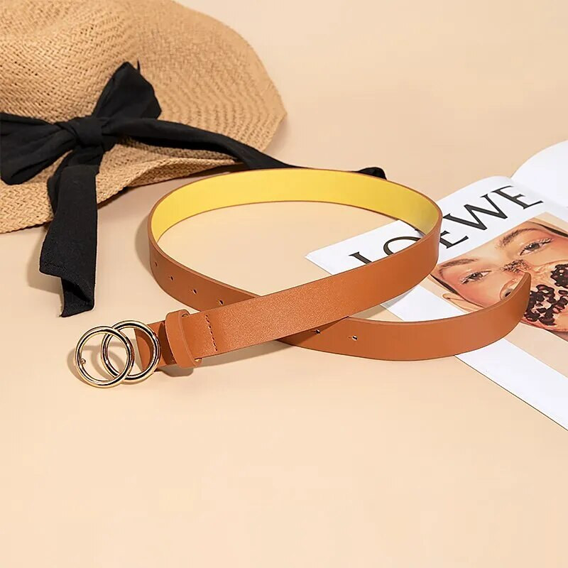 1 paka divkārša džinsa josta Four Seasons daudzkrāsaina kleita ar sieviešu jostu