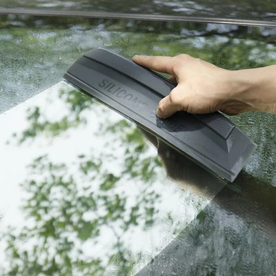 Fleksibilni mekani silikon koji se ne ogrebe Praktični brisač Alati za zamatanje automobila Vodeni brisač prozora Oštrica za sušenje Čisti Strugač za foliju