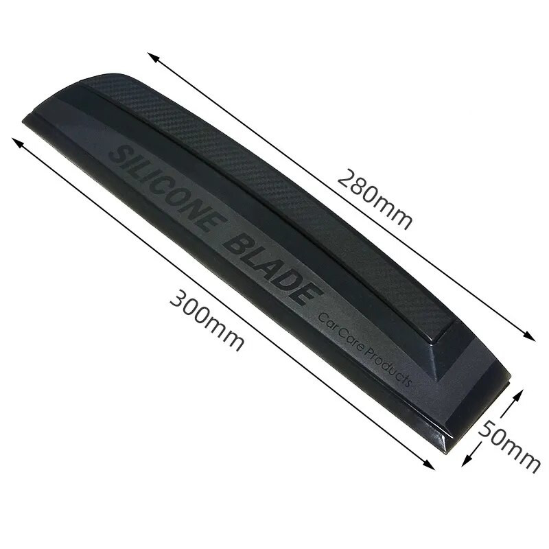 Neskrāpējošs, elastīgs mīksts silikons, ērts rakelis Automašīnas ietīšanas instrumenti Ūdens logu tīrītāja žāvēšanas asmens Tīrs skrāpēšanas plēves skrāpis