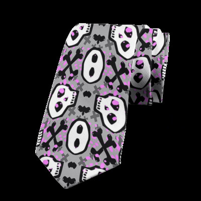 Kravate s otisnutim lubanjama za muškarce Žene Nova modna kumova kravata Ležerna muška kravata 8 cm širine Kravata za svatove