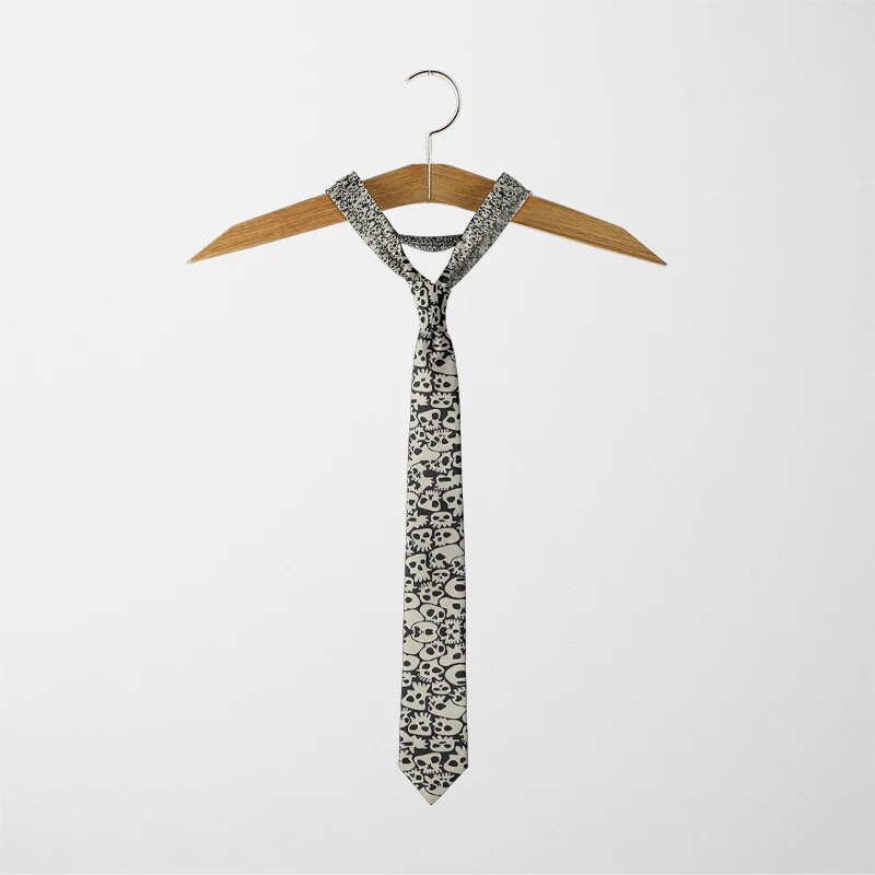 Kravate s otisnutim lubanjama za muškarce Žene Nova modna kumova kravata Ležerna muška kravata 8 cm širine Kravata za svatove