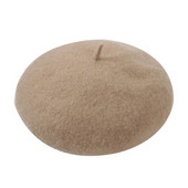 Vilnas beretes cepure franču stila beanie cepures modes dāmas vienkrāsainas beretes cepures āra ziema