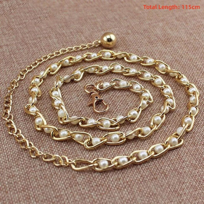 Fashion Circle Μεταλλική ζώνη μέσης Γυναικεία ζώνη χρυσή ασημί ζώνη Ζώνες μέσης ύφους χιπ χοπ Αξεσουάρ φορέματος Cinturon Mujer