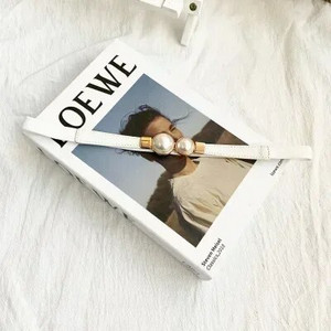 Radoša pērļu sprādzes josta PU ādas kleita svārki viduklis elastīga plānas sieviešu jostas sieviešu jostasvietas apģērbi, kas atbilst stilam