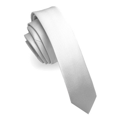 KAMBERFT Modna, ležerna, tanka svilena kravata od 4 cm, jednobojna crno-crvena kravata, ručno izrađena muška tkana uska kravata za svatove