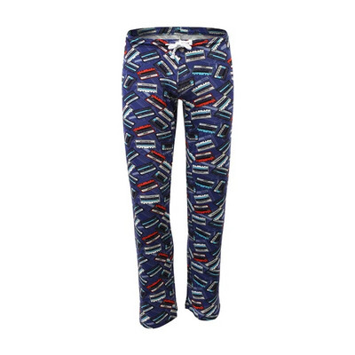 Vīriešu guļambikses apdrukātas brīvas bikses atpūtas telpas apģērba bikses ikdienišķas savelkamās guļamveļas Pantalones apakšveļa pidžamas bikses