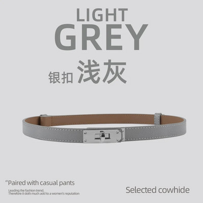 Luksuzni brend Kožni ženski remen za struk Dizajner Ženska haljina za zabavu od kravlje kože Remen s čvorovima Zlatna legura Kopča Traperice Ženski dar