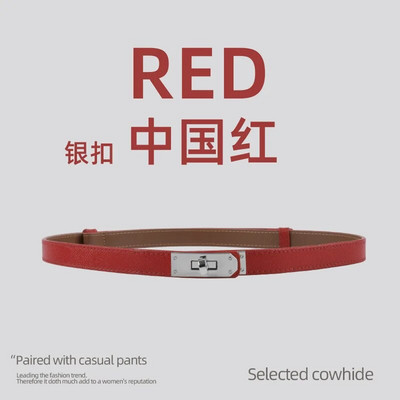 Luksuzni brend Kožni ženski remen za struk Dizajner Ženska haljina za zabavu od kravlje kože Remen s čvorovima Zlatna legura Kopča Traperice Ženski dar