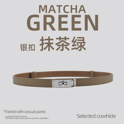 Luksuzni brend Kožni ženski remen za struk Dizajner Ženska haljina za zabavu od kravlje kože Remen s čvorovima Zlatna legura Kopča Traperice Ženski dar