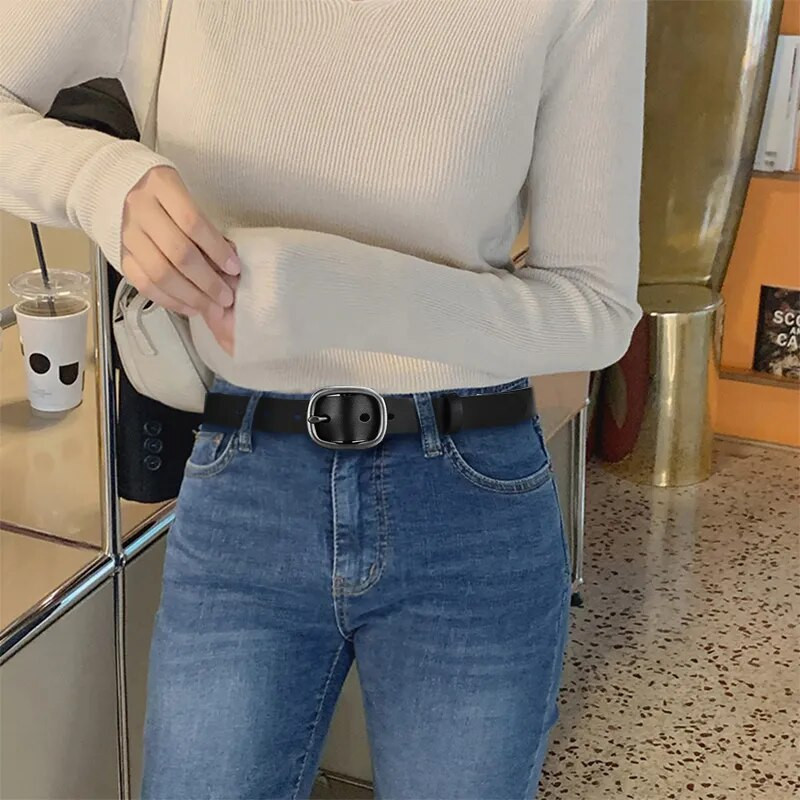 【DWTS】Ceneaua pentru femei Moda Femei Cureaua pentru femei Curele autentice de înaltă calitate pentru femei Cureaua pentru femei Catarame Vintage Fantezie pentru Jean