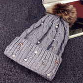 Elpojošas lieliskas, tīras krāsas dāmu cepures, kniedes sieviešu cepures, regulāri piemērotas randiņiem