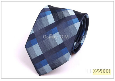Nova tkana žakard kravata za muškarce Klasične karirane kravate Modna muška kravata od poliestera za vjenčanje Poslovno odijelo Karirana kravata