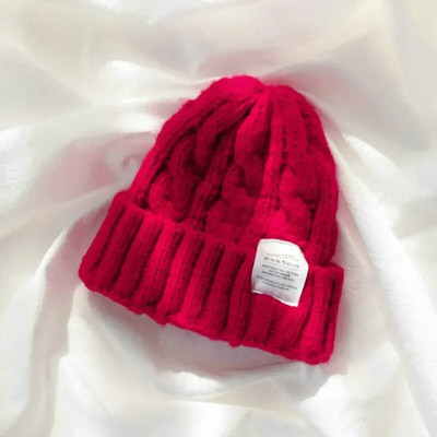 Nova ženska zimska kapa 2023. Šeširi s kapom za žene Pletena kapa Modna topla vunena kapa za par Ženska zimska uvijena ženska kapa