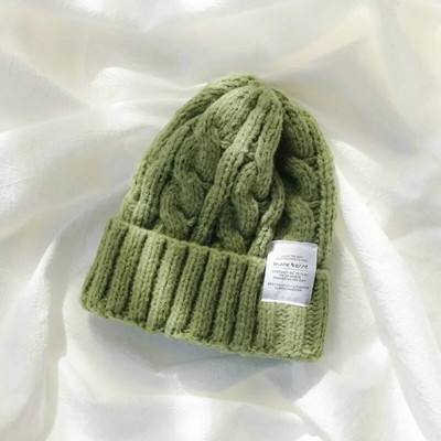 Nova ženska zimska kapa 2023. Šeširi s kapom za žene Pletena kapa Modna topla vunena kapa za par Ženska zimska uvijena ženska kapa