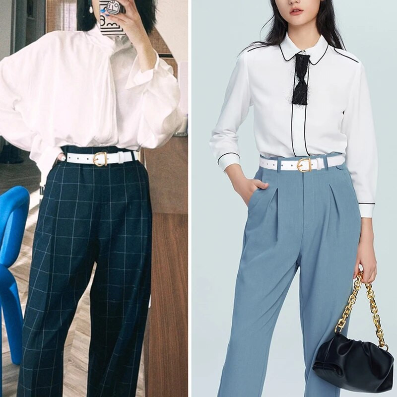 Ādas sieviešu jostas Jauns PU vienkārša metāla sprādzes jostas meiteņu kleita džinsa bikses jostasvietas sieviešu luksusa dizaineru zīmols 2023