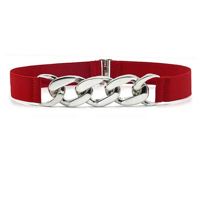 Modni, elegantni elastični široki ženski remen, kopča sa zlatnim prstenom, ukrasni ženski remeni za haljine, dizajnerski remeni, ženske visoke kvalitete