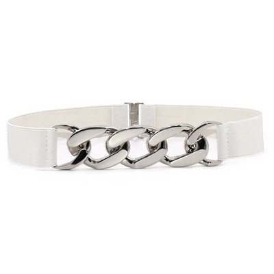 Modni, elegantni elastični široki ženski remen, kopča sa zlatnim prstenom, ukrasni ženski remeni za haljine, dizajnerski remeni, ženske visoke kvalitete