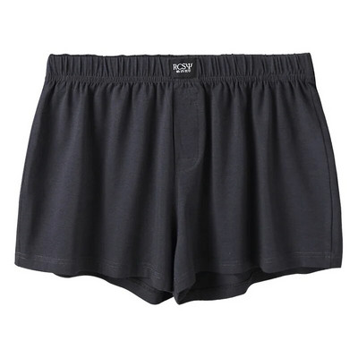 Nove tanke muške kratke hlače za spavanje Ležerne osnovne kućne pidžame Kratke hlače Muške pamučne široke gaće Rastezljive debele bokserice veće veličine