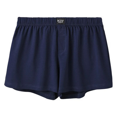 Nove tanke muške kratke hlače za spavanje Ležerne osnovne kućne pidžame Kratke hlače Muške pamučne široke gaće Rastezljive debele bokserice veće veličine