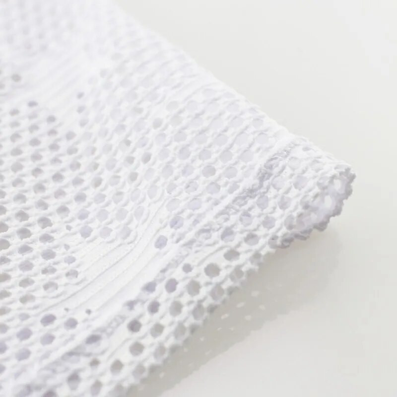 KWAN.Z donje rublje muške pidžame hombre prozirna zvjezdasta mreža prozračna muška odjeća ondergoed mannen kućne kratke hlače ropa unutrašnjost