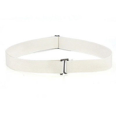 Elastīga neredzama josta, regulējama izmēra plakana sprādzes jostasvieta sievietēm bez izstāšanās Stretch džinsi bikšu josta Slim elastīga josla