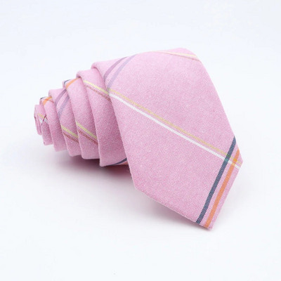 Pamut kockás nyakkendők férfiaknak női alkalmi rózsaszín, zöld vőlegény nyakkendő esküvőre fiúknak lányok öltönyök nyakkendő vékony nyakkendő Gravatas