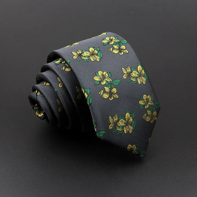 Jauna vīriešu klasiska luksusa kaklasaite Rozā sarkana zila ziedu ziedu žakarda kaklasaite biznesam kāzu uzvalka kleita aksesuārs Gravatas dāvana