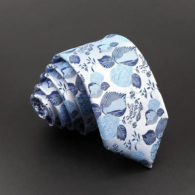 Jauna vīriešu klasiska luksusa kaklasaite Rozā sarkana zila ziedu ziedu žakarda kaklasaite biznesam kāzu uzvalka kleita aksesuārs Gravatas dāvana