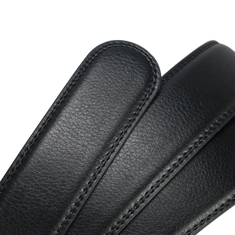 No Buckle Designer Ανδρικές Ζώνες Σώμα 3,5cm Πλάτος Ultralight Fiber Υψηλής Ποιότητας Ανδρικά Αξεσουάρ Επισκευής Αυτόματης Ανδρικής Ζώνης 110-170cm