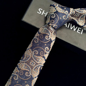 Υψηλής ποιότητας Νέα 6 εκ. Κόκκινη ριγέ γραβάτα στο λαιμό Δώρα γάμου Floral Gravata Λεπτές γραβάτες για άνδρες Γραβάτες Dot Man Αξεσουάρ Δώρο