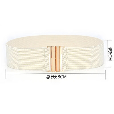 Moodne naiste PU mustvalge vöörihm õhuke elastne vöövöö kleit, rõivad, aksessuaarid Cinturon Mujer, kuum allahindlus