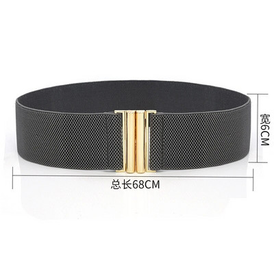 Moodne naiste PU mustvalge vöörihm õhuke elastne vöövöö kleit, rõivad, aksessuaarid Cinturon Mujer, kuum allahindlus