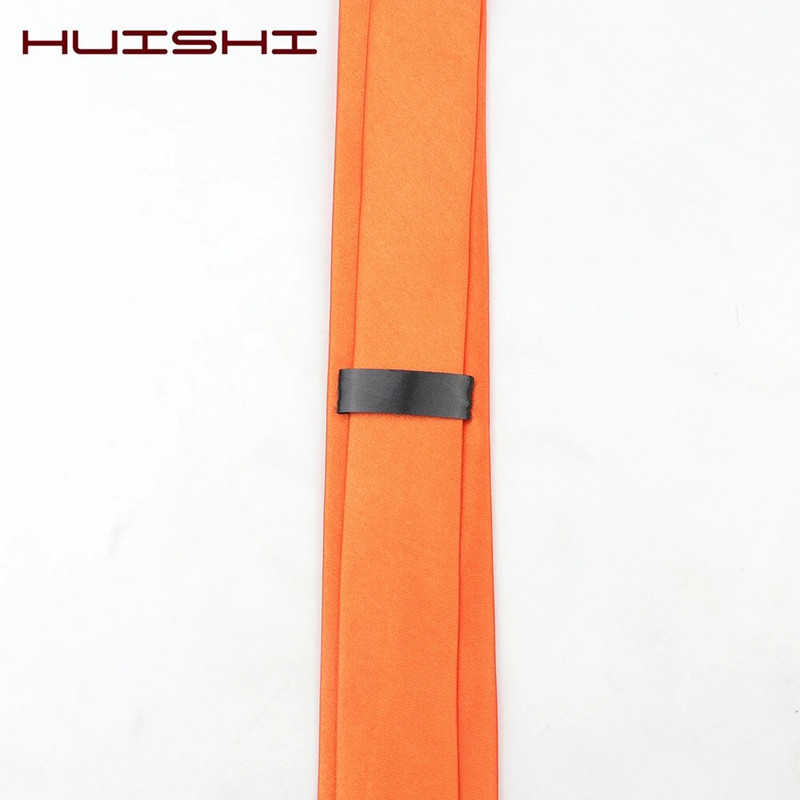 HUISHI lips meestele 38 ühevärviline õhuke lips, polüester kitsas kaelarihmapunane sinine pidulik pidulik lips Moodne igapäevase särgi aksessuaar