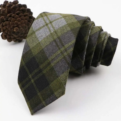 Vintage, mekana vunena pamučna kravata, karirana prugasta muška 6 cm uska kravata, tanka crveno plava odijelo za slobodno vrijeme, smoking, muški poklon, dodatak za košulju