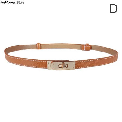 PU tanki remen Ženski modni ležerni dodaci Luksuzni dizajnerski pojas Korejski korzet Podesiva metalna kopča