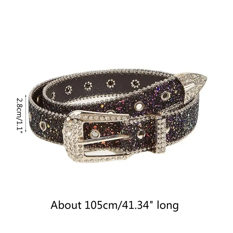 1 komad remena s metalnom kopčom za tijelo Four Seasons stil Y2K ženski remen za traperice