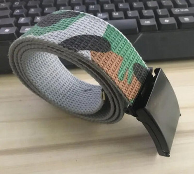 Novi muški remen Novi modni uniseks vojni taktički remen za traperice muški ležerni luksuzni platneni pojas od 3,8 cm Ceinture Femme