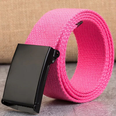 Novi muški remen Novi modni uniseks vojni taktički remen za traperice muški ležerni luksuzni platneni pojas od 3,8 cm Ceinture Femme