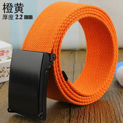 Novi muški remen Novi modni uniseks vojni taktički remen za traperice muški ležerni luksuzni platneni pojas od 3,8 cm Ceinture Femme