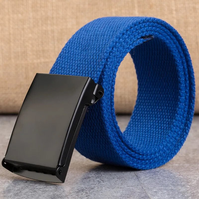 Novi muški remen Novi modni uniseks vojni taktički remen za traperice muški ležerni luksuzni platneni pojas od 3,8 cm Ceinture Femme