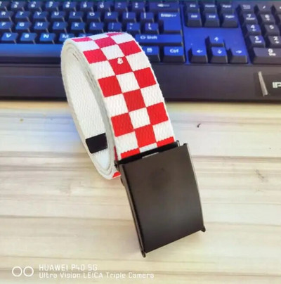 Novi muški remen Novi modni uniseks vojni taktički remen za traperice muški ležerni luksuzni platneni pojas od 3,8 cm Ceinture Femme