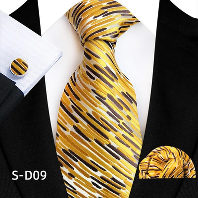 Svilene kravate s cvjetnim točkama za muškarce Luksuzne 8 cm široke cvjetne kravate s džepnim četvrtastim gumbima za manžete Modni set za muške zabave i vjenčani dar