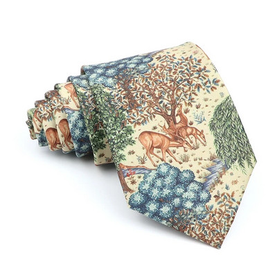 Vintage svilene kravate Muška modna 8 cm cvjetna cvjetna kravata za muškarce Vjenčanje Poslovni sastanak Gravata Kravata s mekim printom Pokloni za vjenčanje