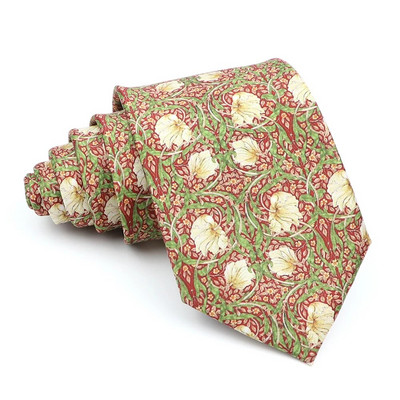 Vintage svilene kravate Muška modna 8 cm cvjetna cvjetna kravata za muškarce Vjenčanje Poslovni sastanak Gravata Kravata s mekim printom Pokloni za vjenčanje