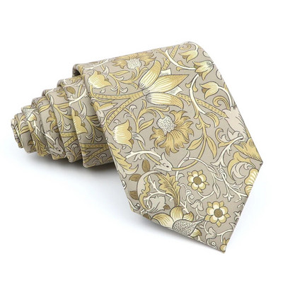 Vintage svilene kravate Muška modna 8 cm cvjetna cvjetna kravata za muškarce Vjenčanje Poslovni sastanak Gravata Kravata s mekim printom Pokloni za vjenčanje